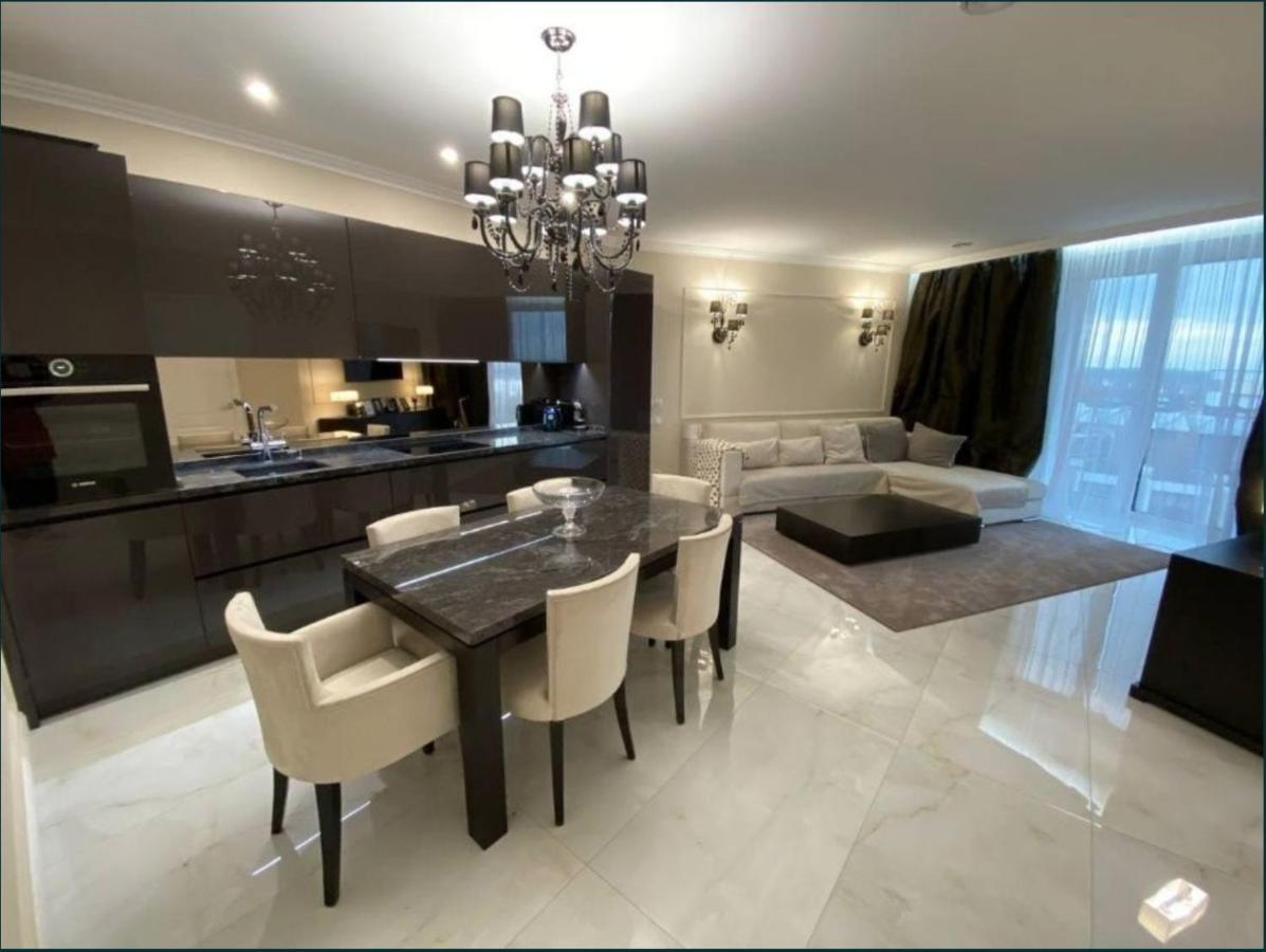 Lux 1-Bedroom Panoramic View Most City Center Area Dnipro Luaran gambar